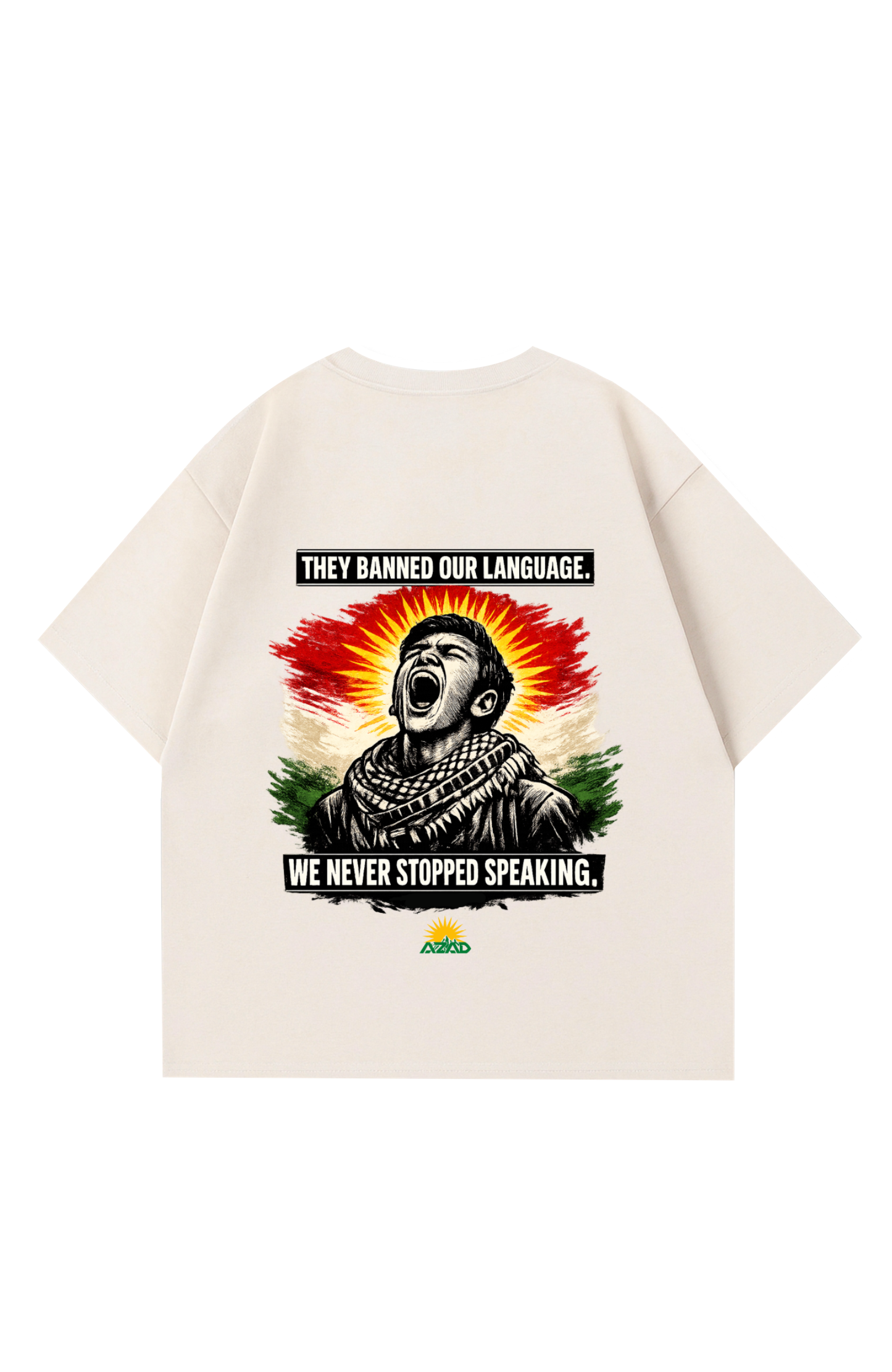 Never stop speaking Oversize T-Shirt