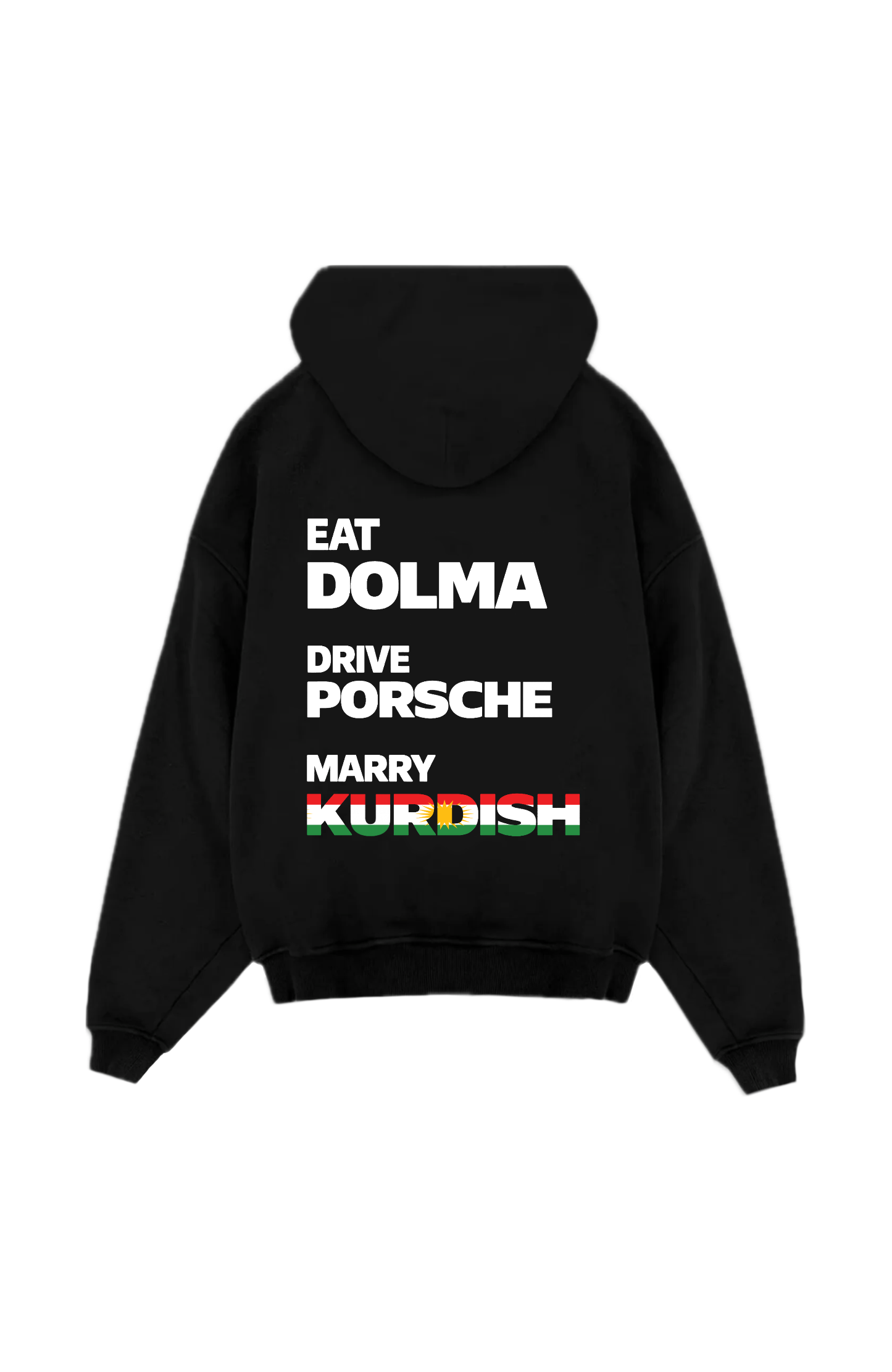Eat drive marry Oversize Hoodie