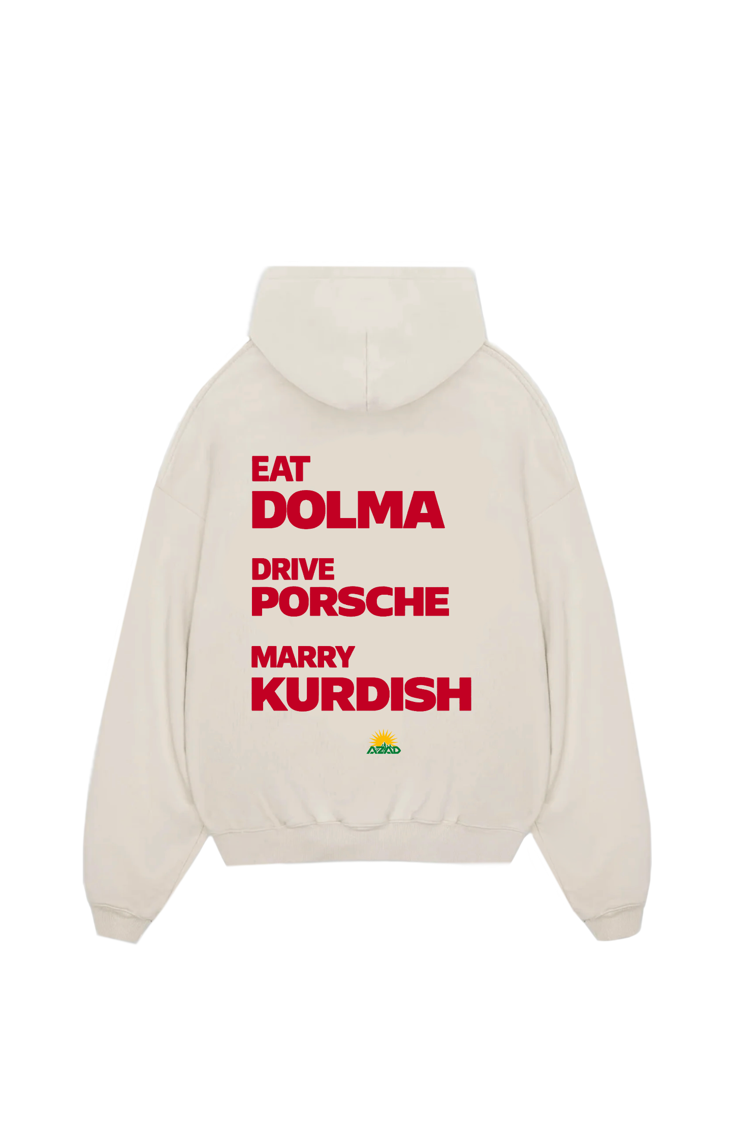 Eat drive marry Oversize Hoodie