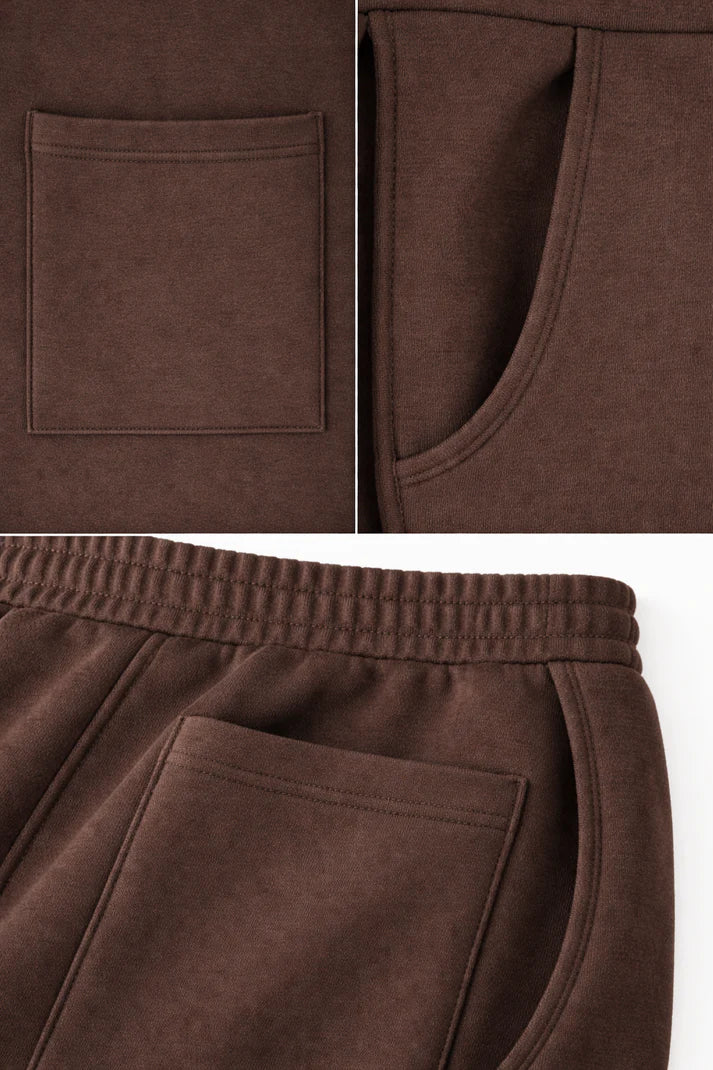 Azad Kurdistan Oversize Jogger Mocha Brown