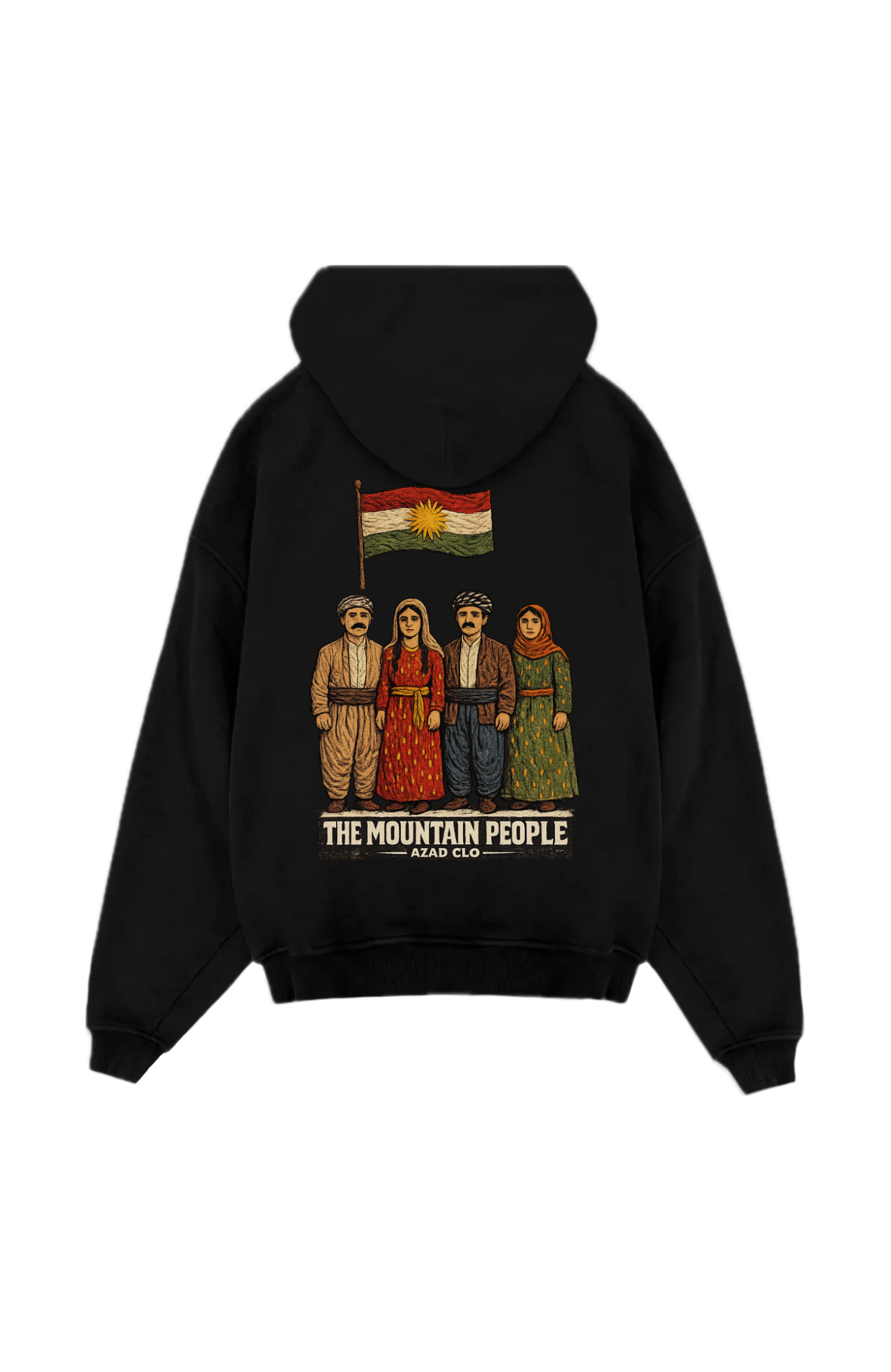 Mountain People Oversize Hoodie