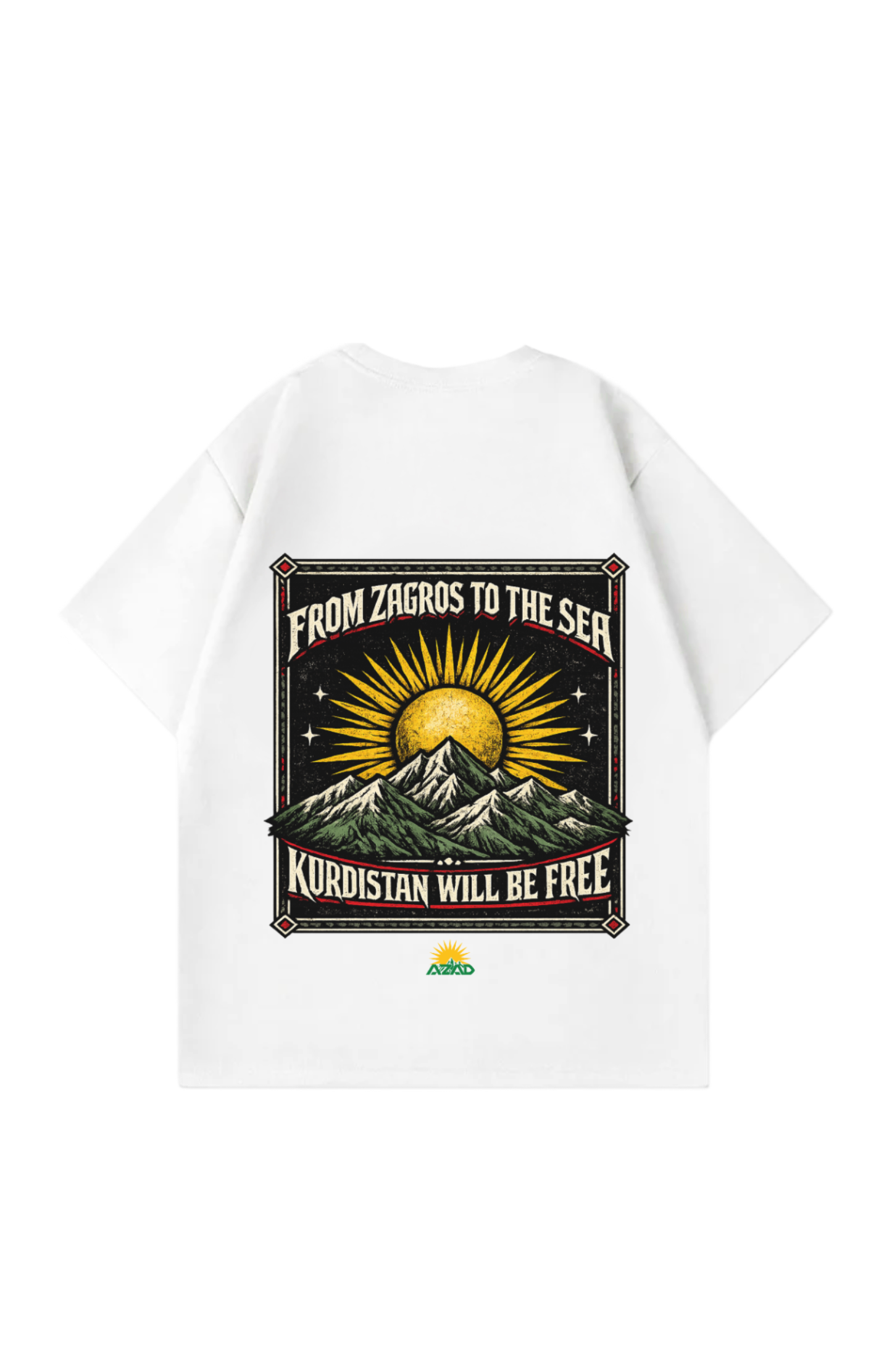 Kurdistan will be free Oversize T-Shirt