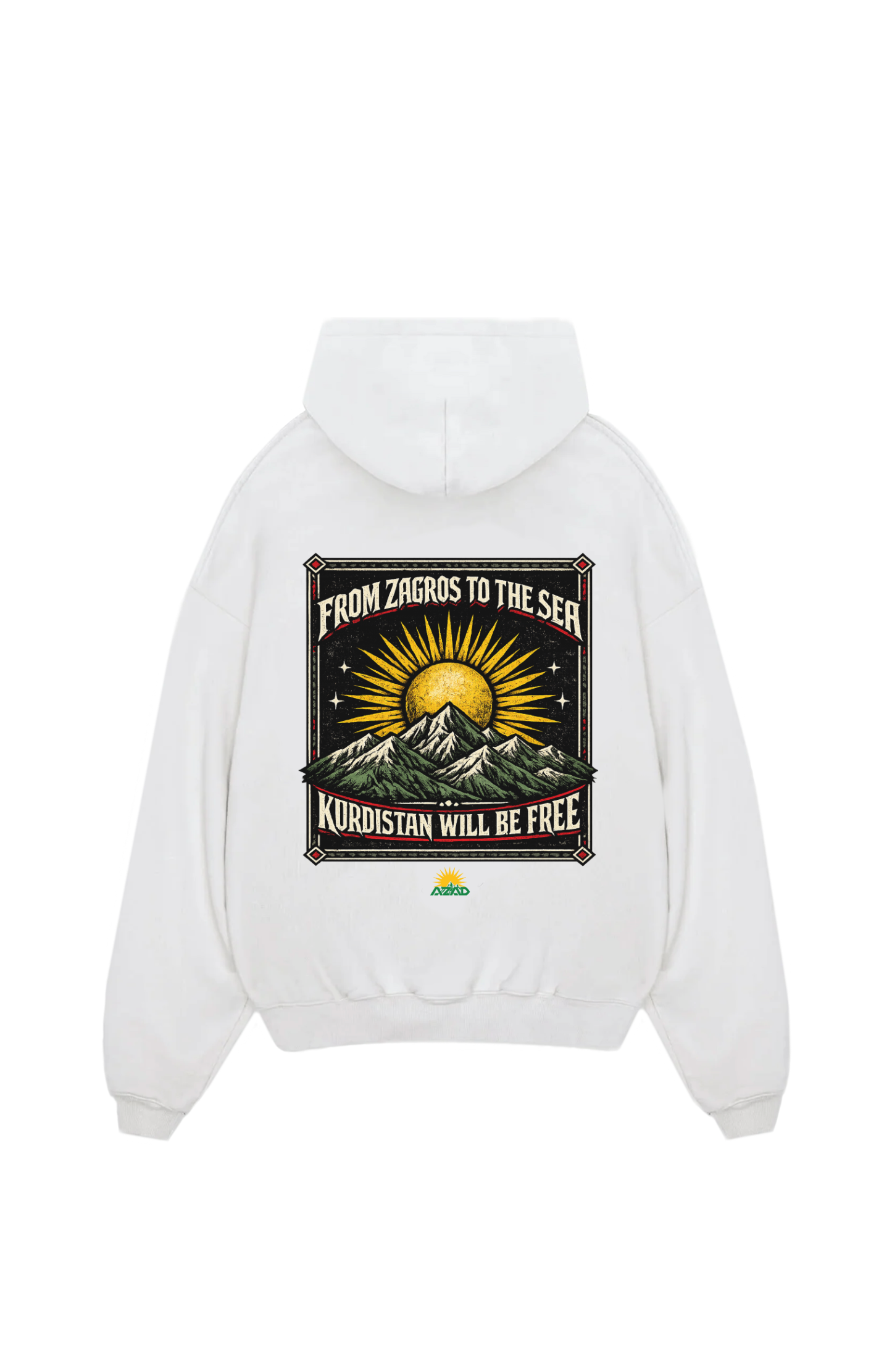 Kurdistan will be free Oversize Hoodie