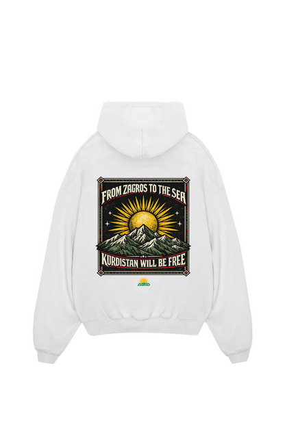 Kurdistan will be free Oversize Hoodie
