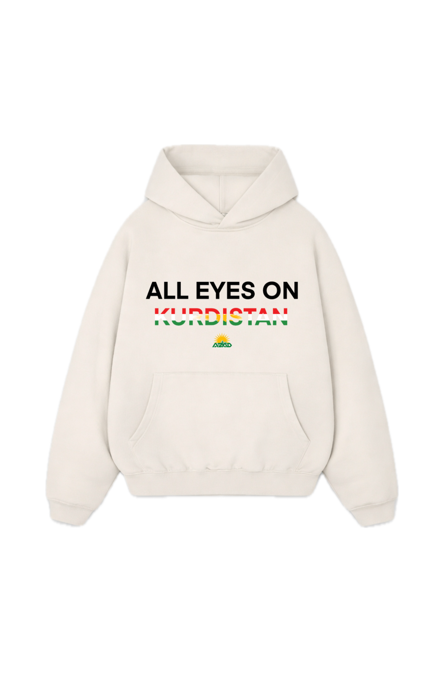 All eyes on Kurdistan Oversize Hoodie
