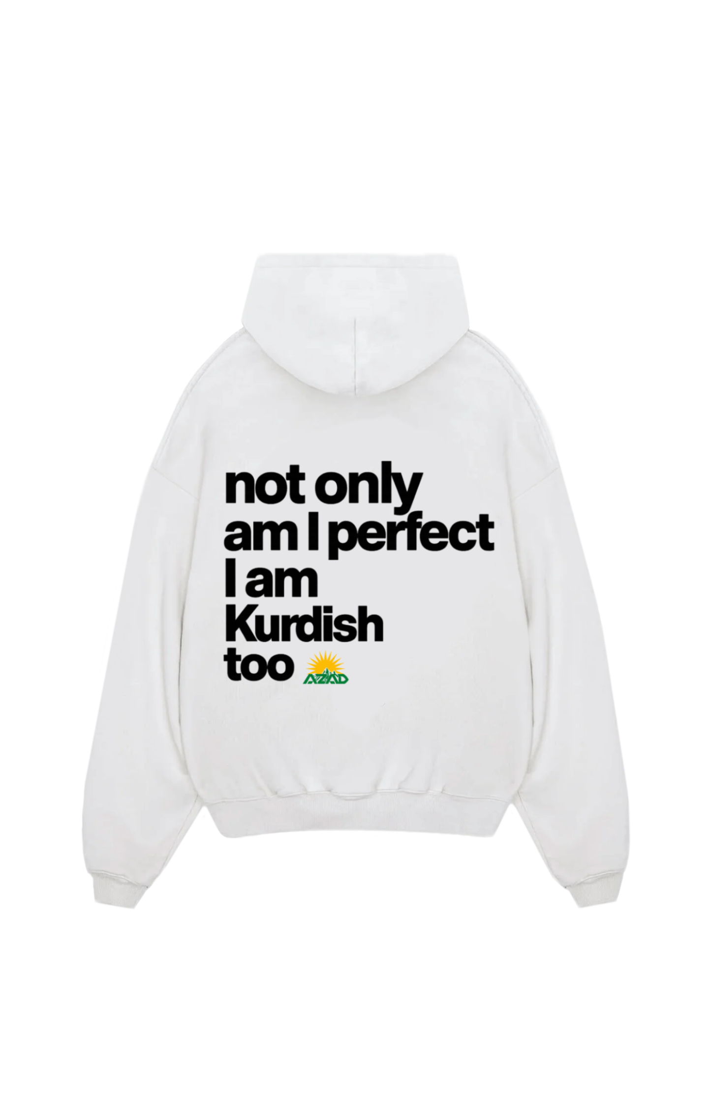 I am Kurdish Oversize Hoodie