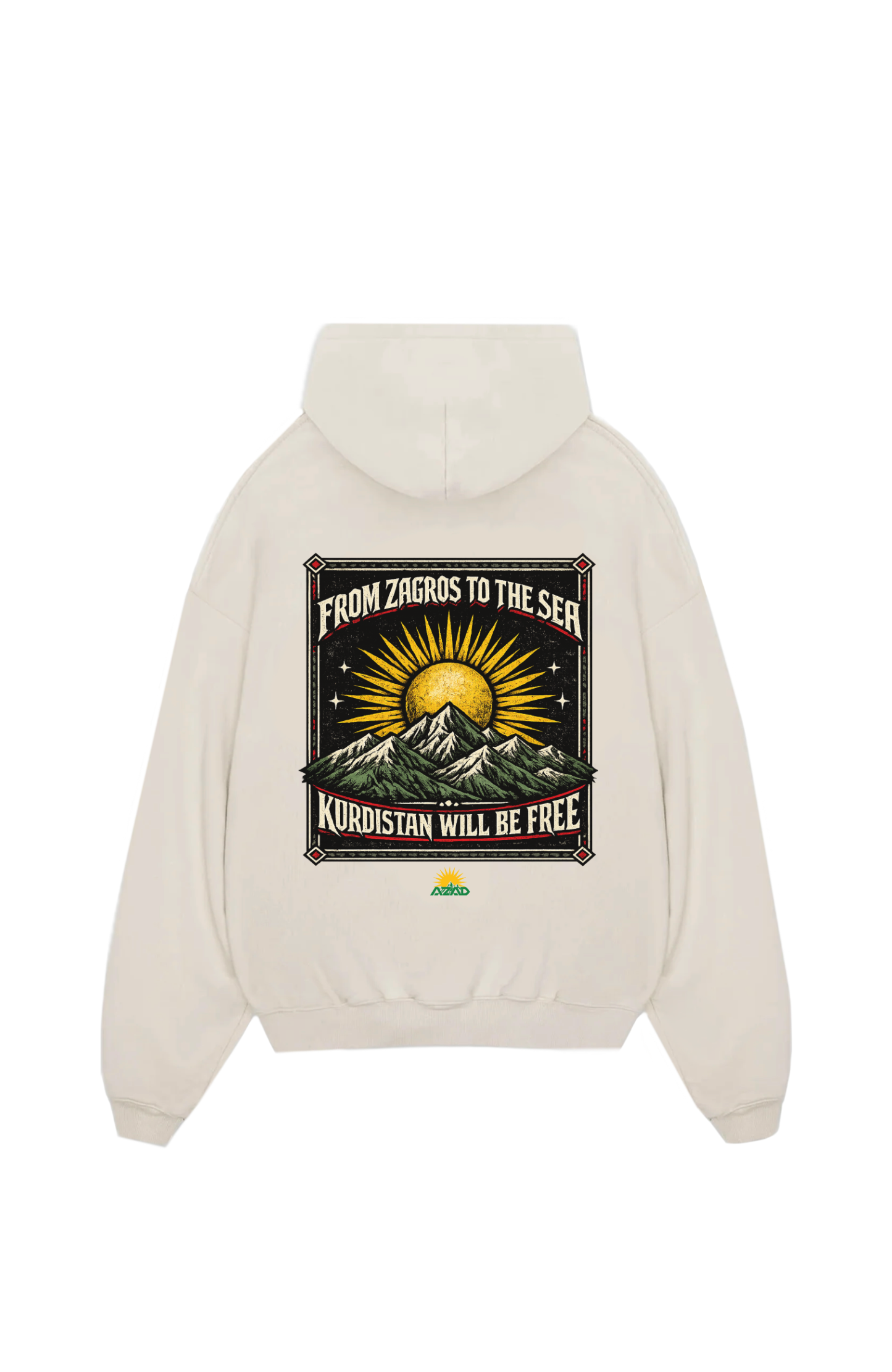 Kurdistan will be free Oversize Hoodie