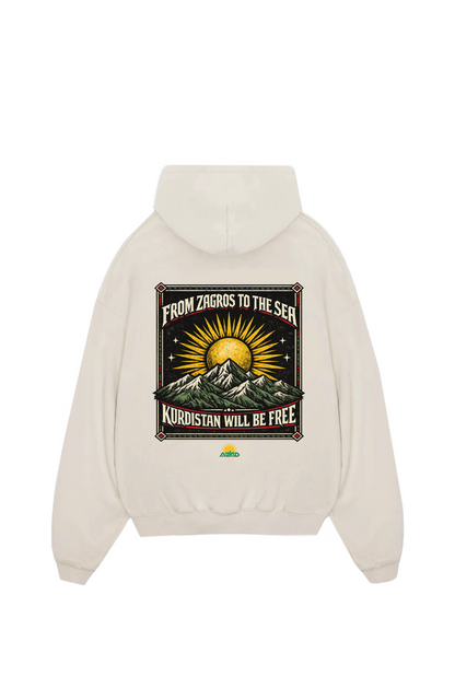 Kurdistan will be free Oversize Hoodie