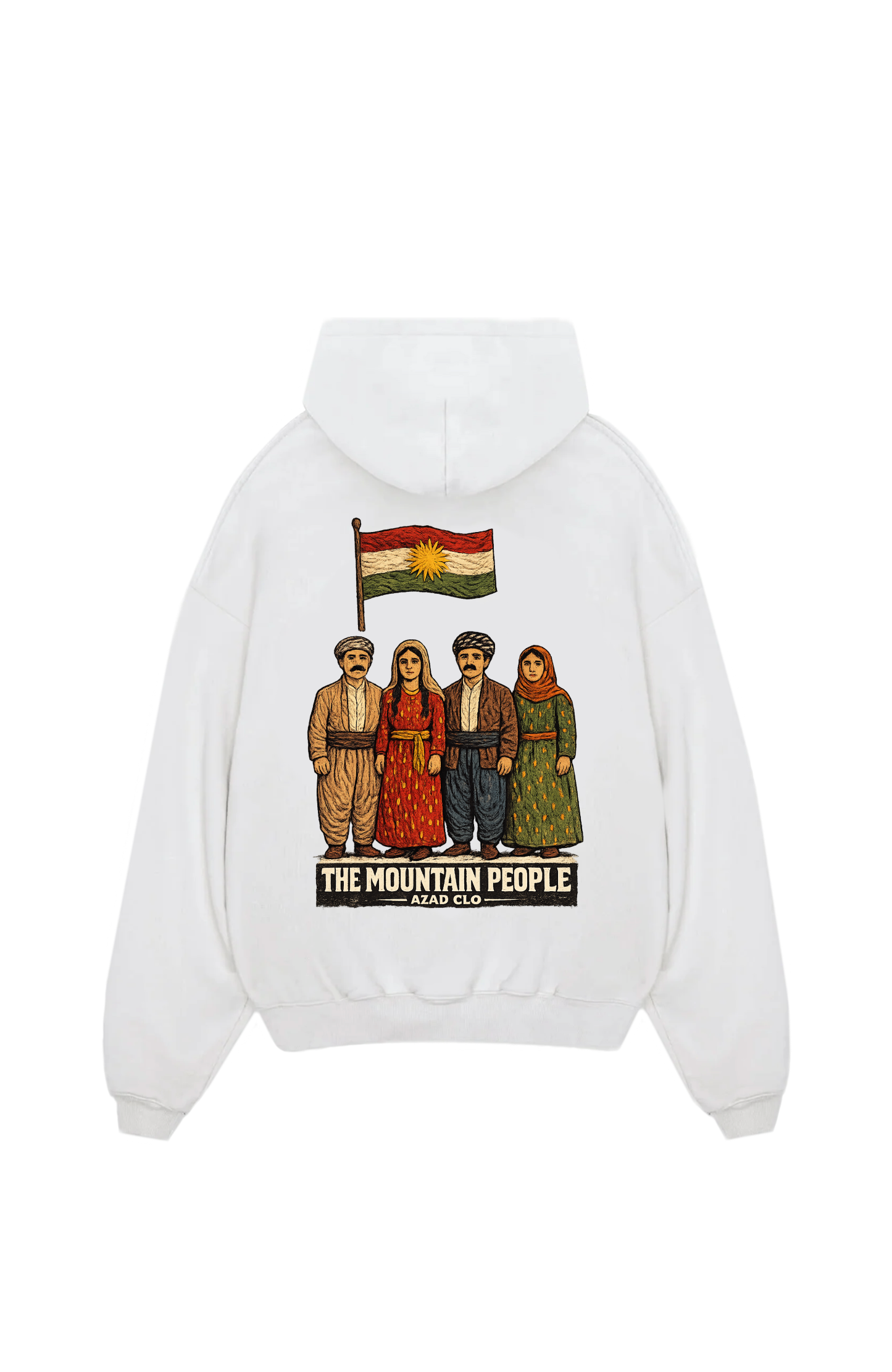 Mountain People Oversize Hoodie