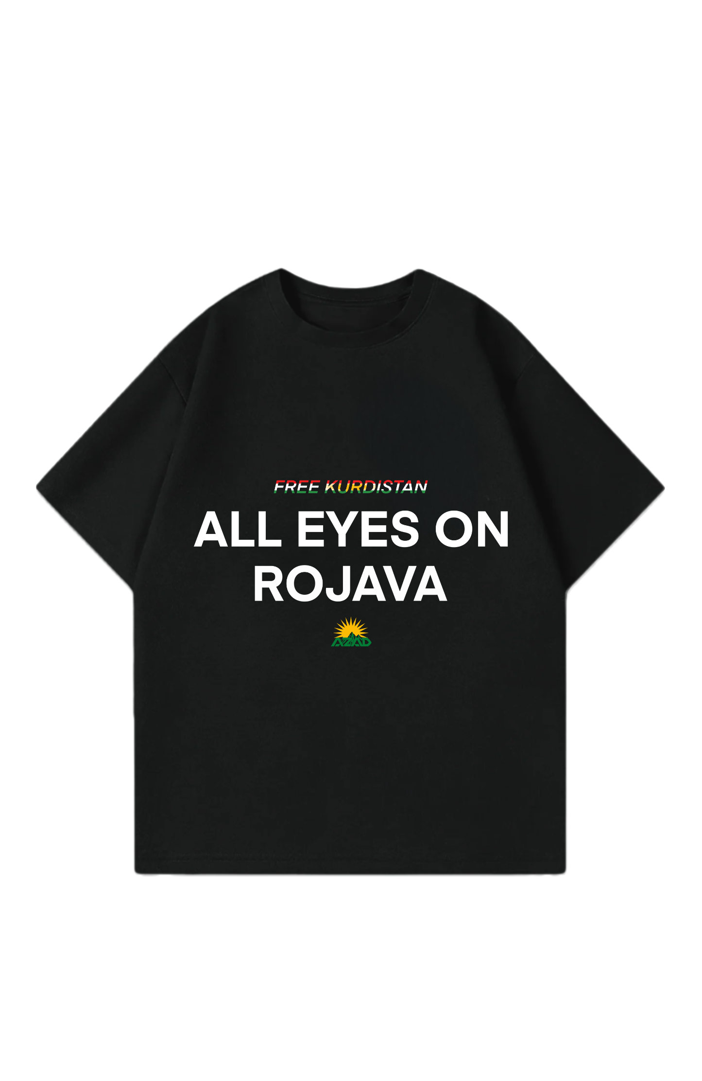 All eyes on Rojava Oversize T-Shirt