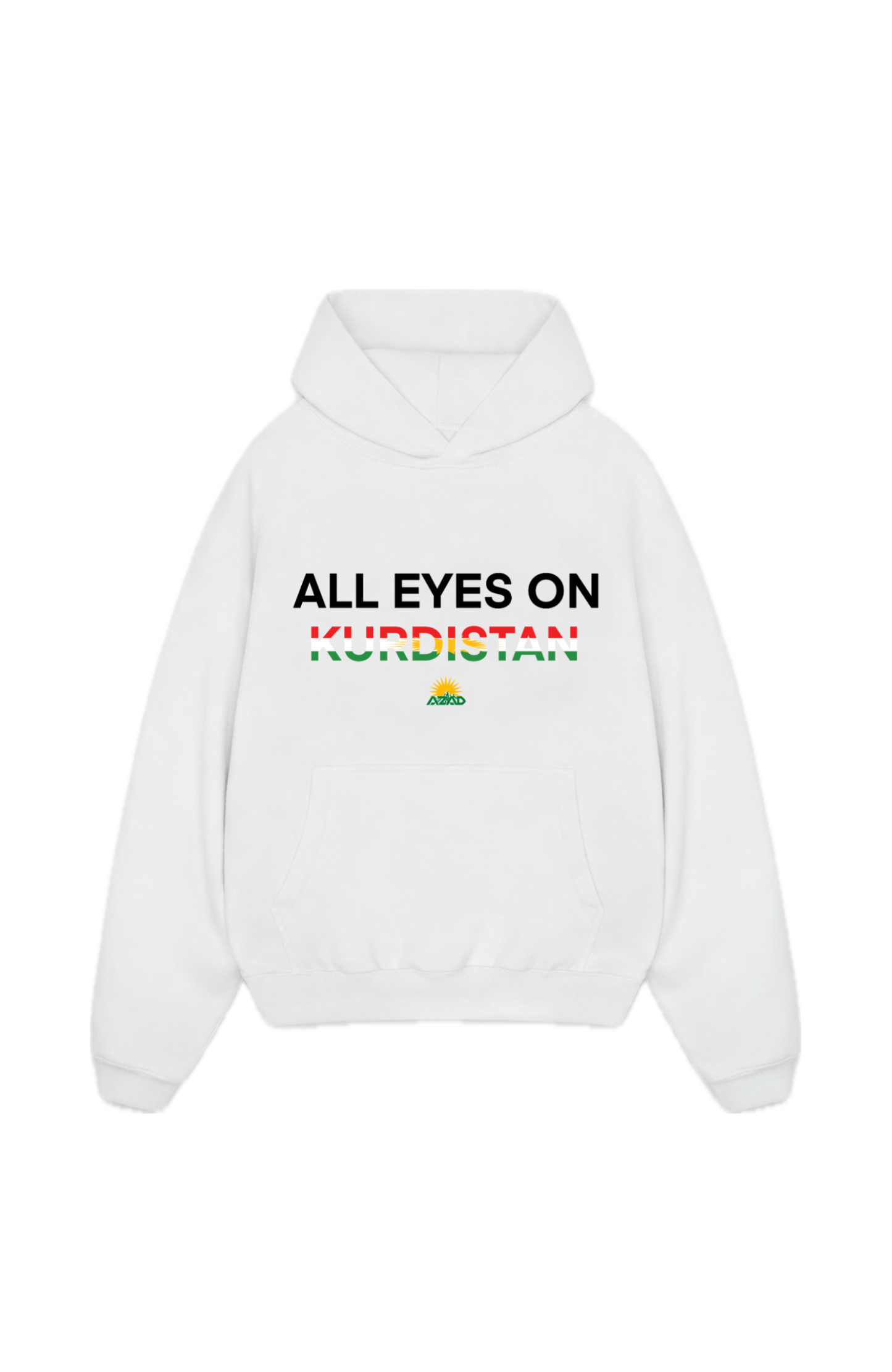 All eyes on Kurdistan Oversize Hoodie