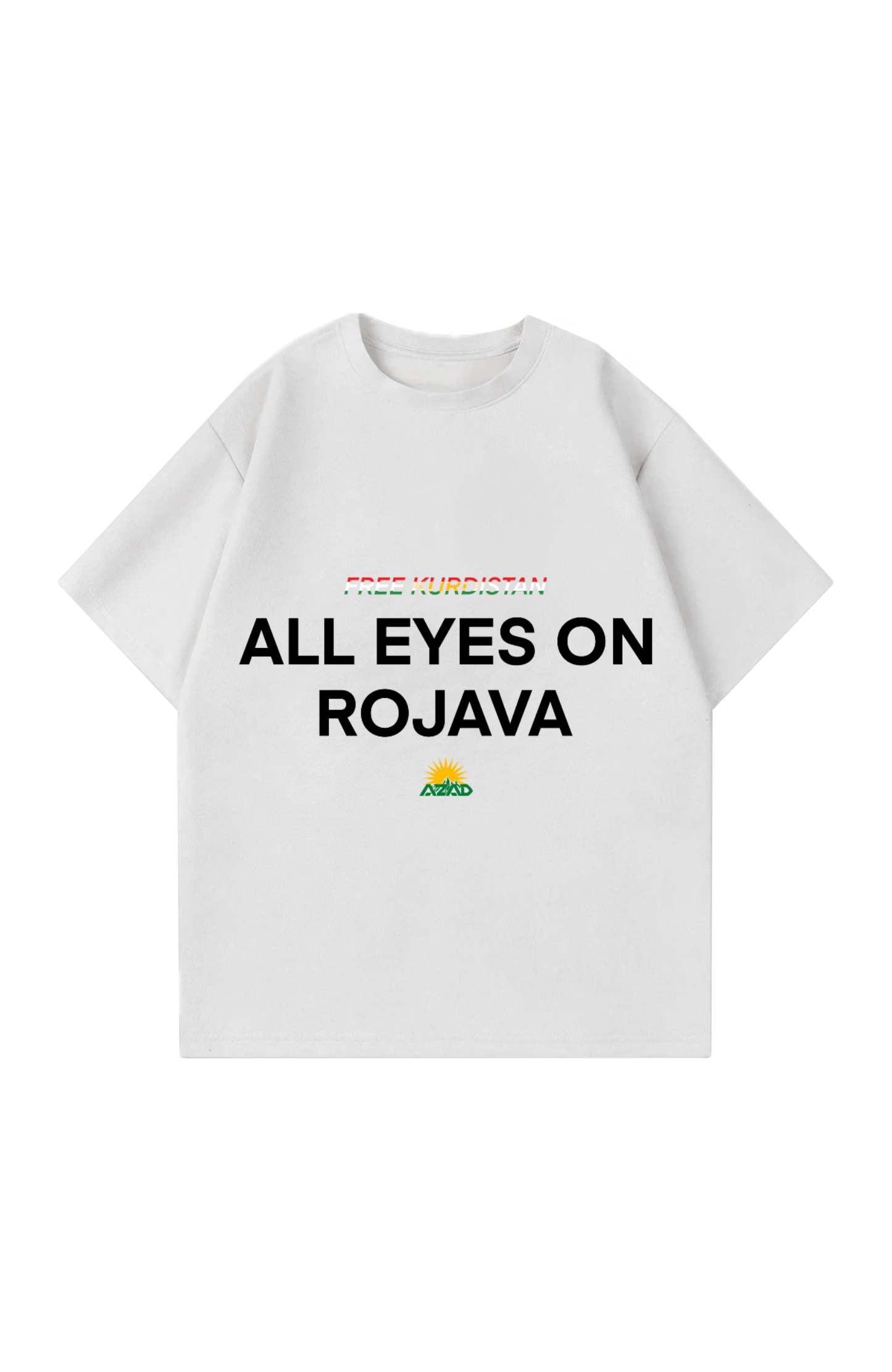 All eyes on Rojava Oversize T-Shirt