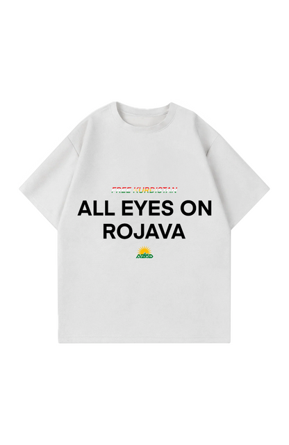 All eyes on Rojava Oversize T-Shirt