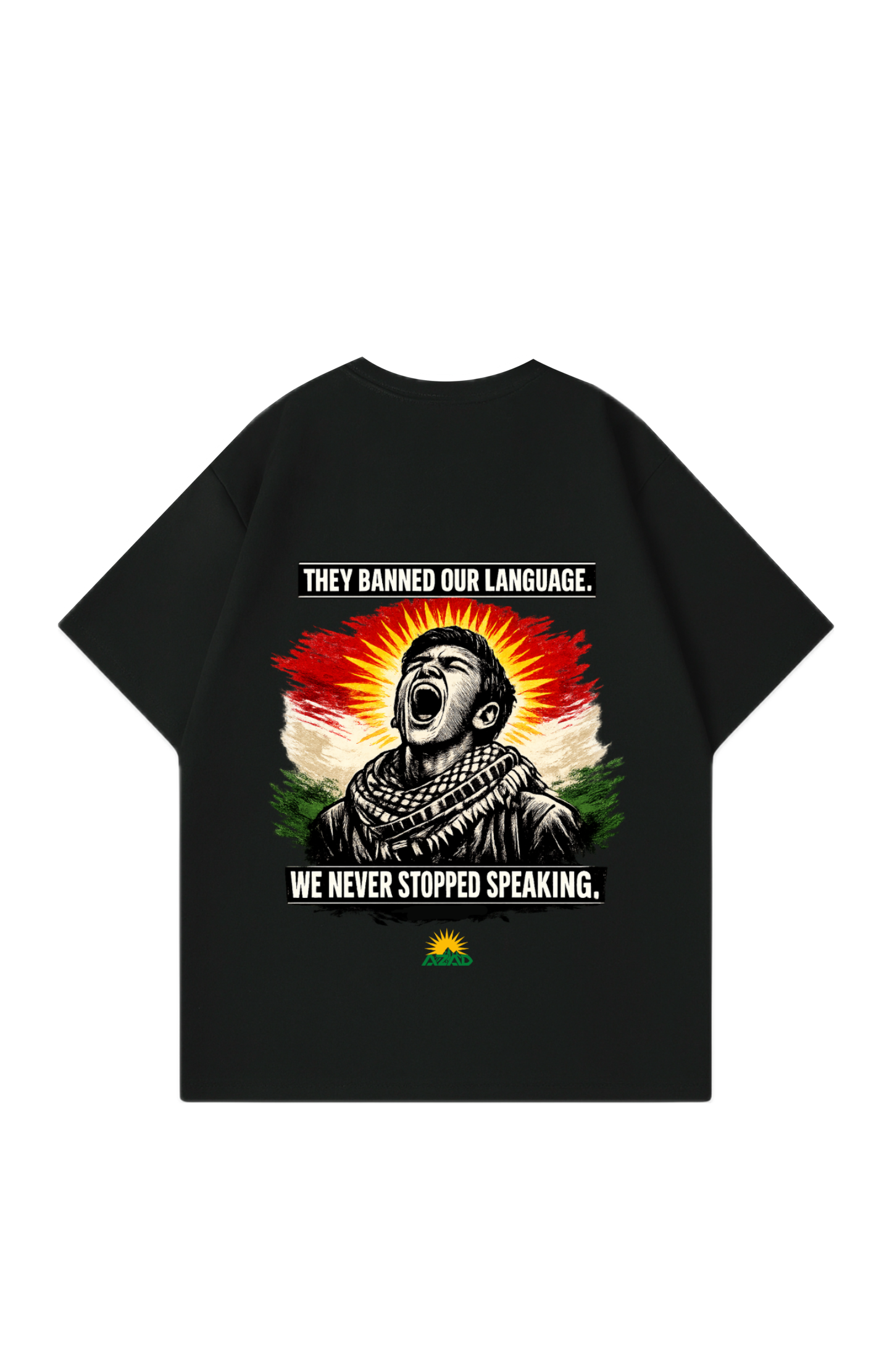 Never stop speaking Oversize T-Shirt
