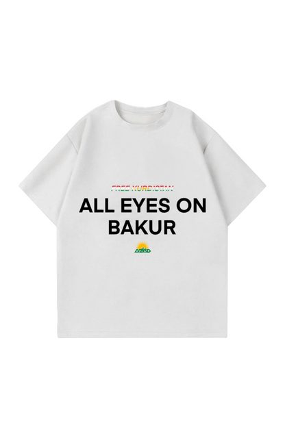 All eyes on bashur Oversize T-Shirt