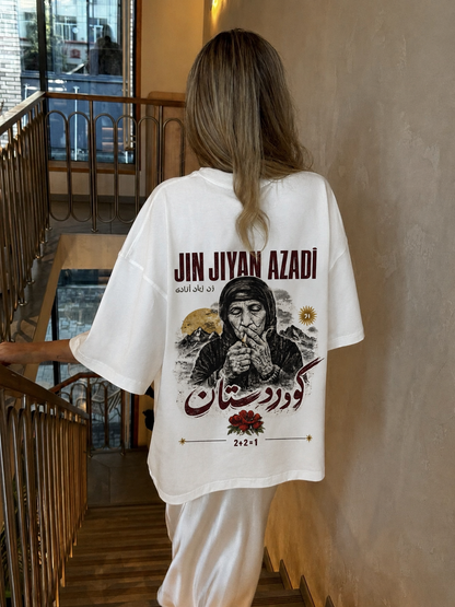 Jin Jiyan Azadi Oversized T-Shirt
