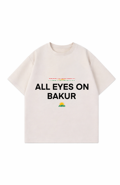 All eyes on bashur Oversize T-Shirt