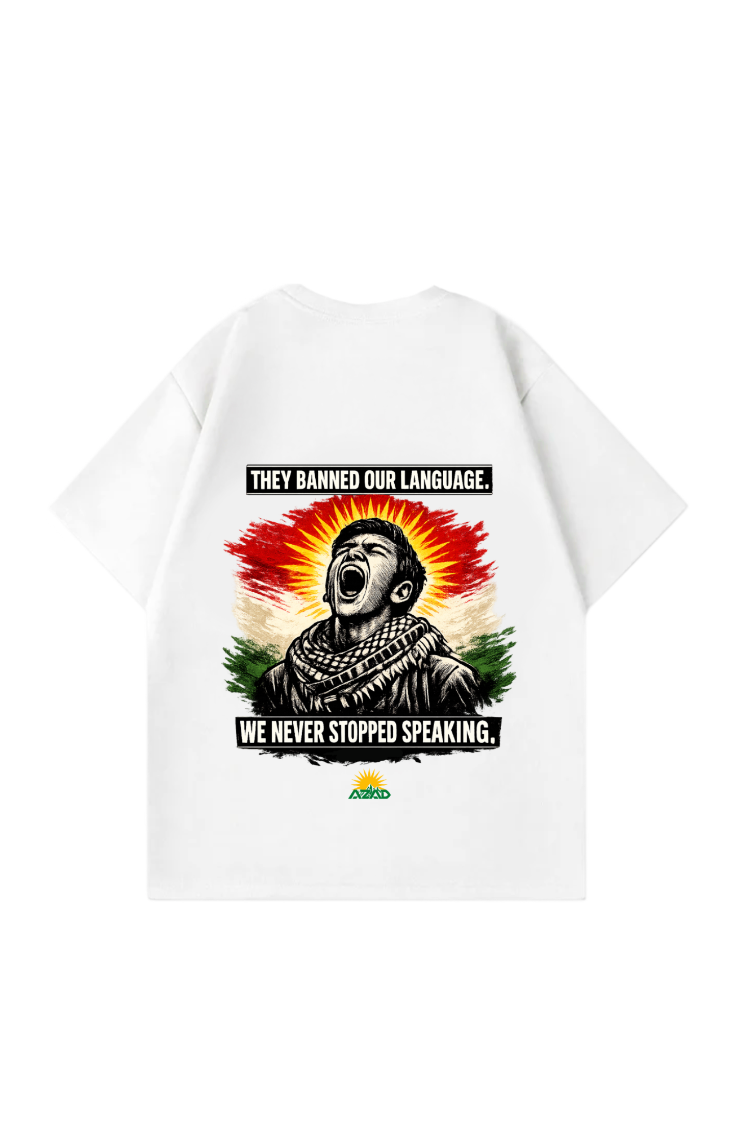 Never stop speaking Oversize T-Shirt