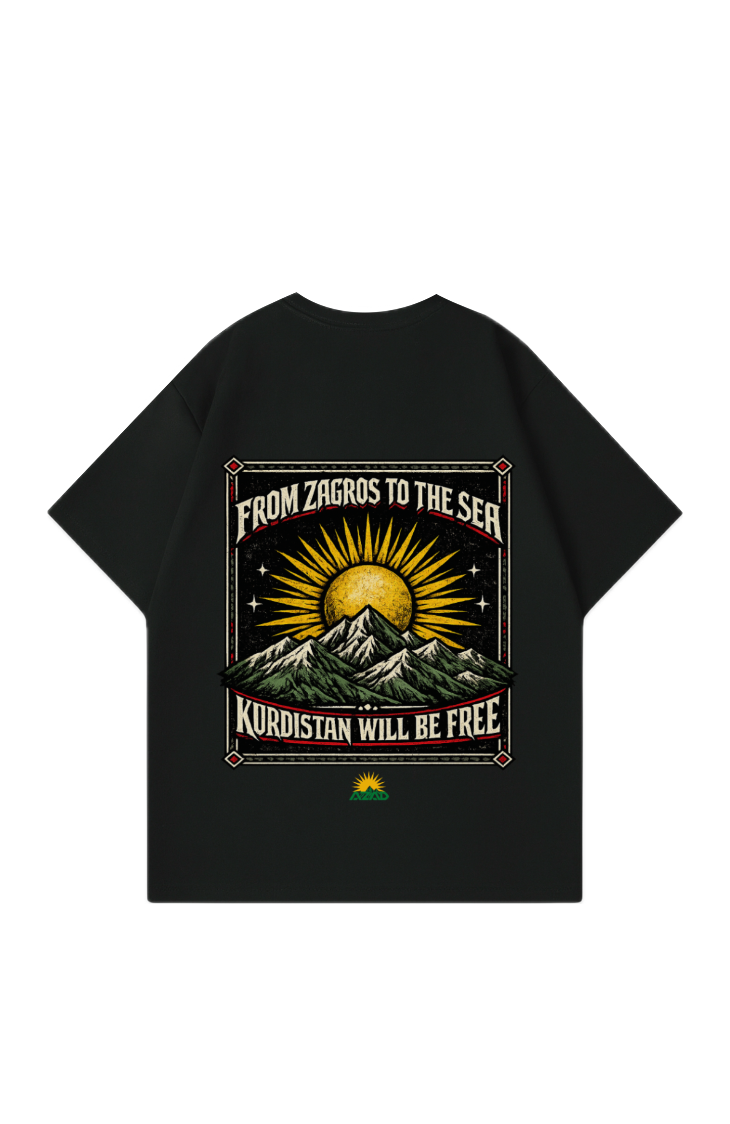 Kurdistan will be free Oversize T-Shirt