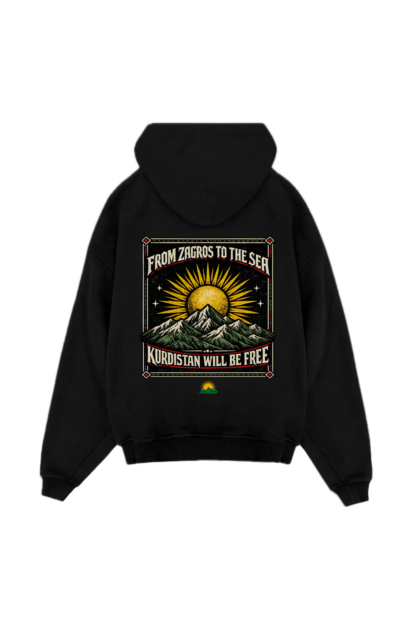 Kurdistan will be free Oversize Hoodie