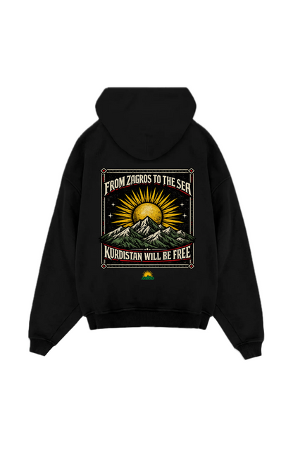 Kurdistan will be free Oversize Hoodie
