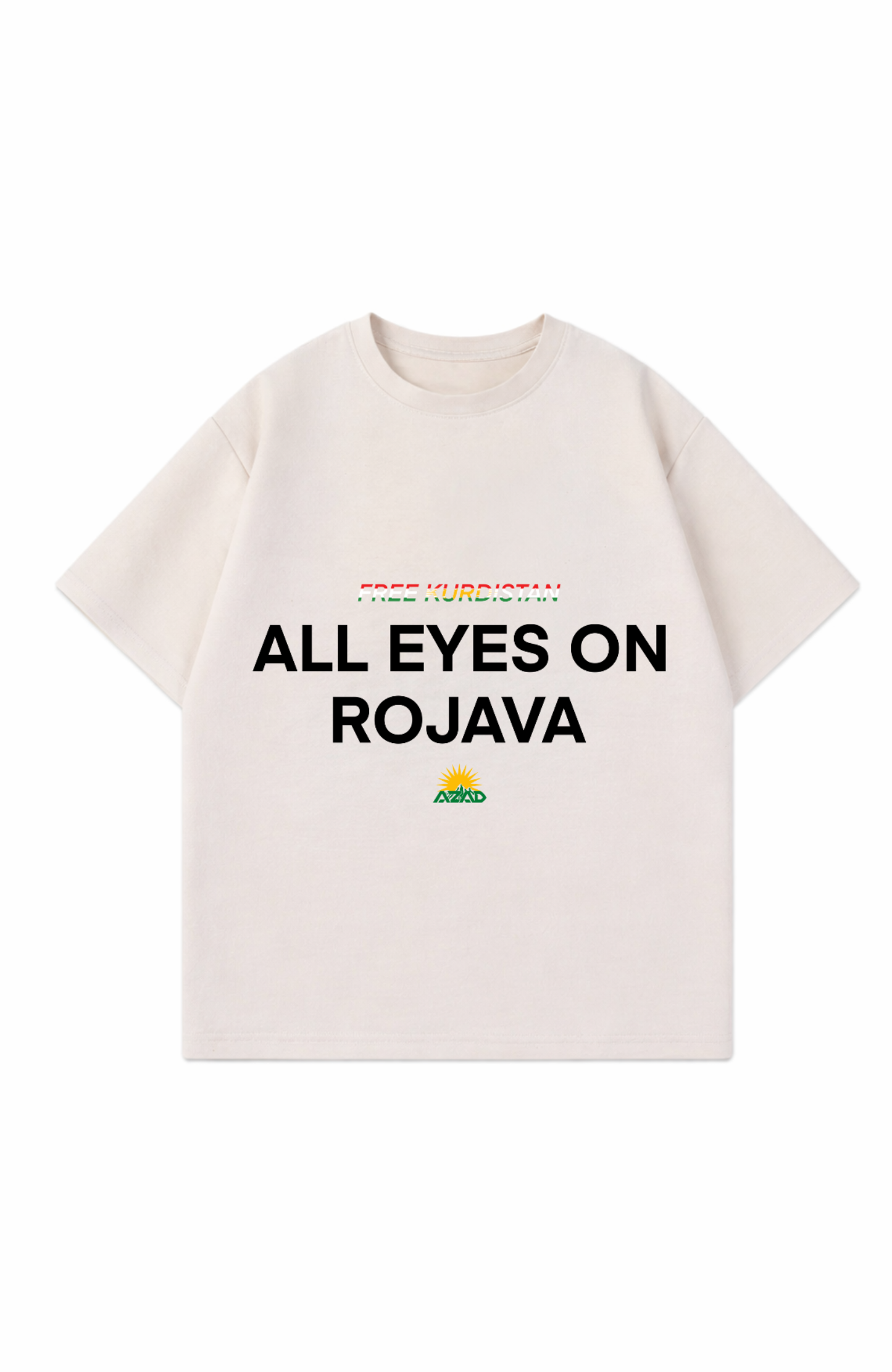 All eyes on Rojava Oversize T-Shirt