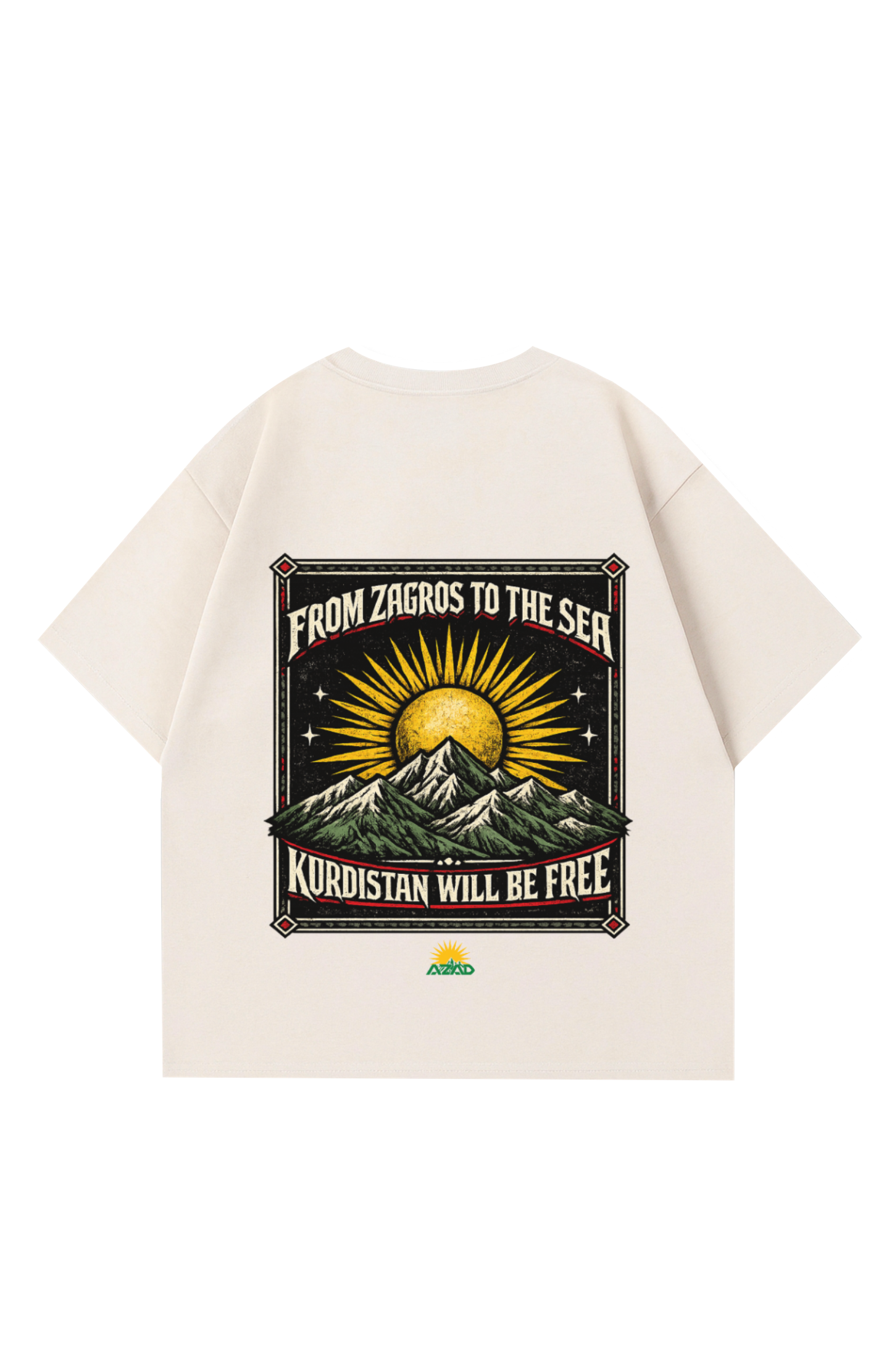 Kurdistan will be free Oversize T-Shirt