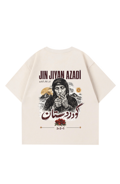 Jin Jiyan Azadi Oversized T-Shirt