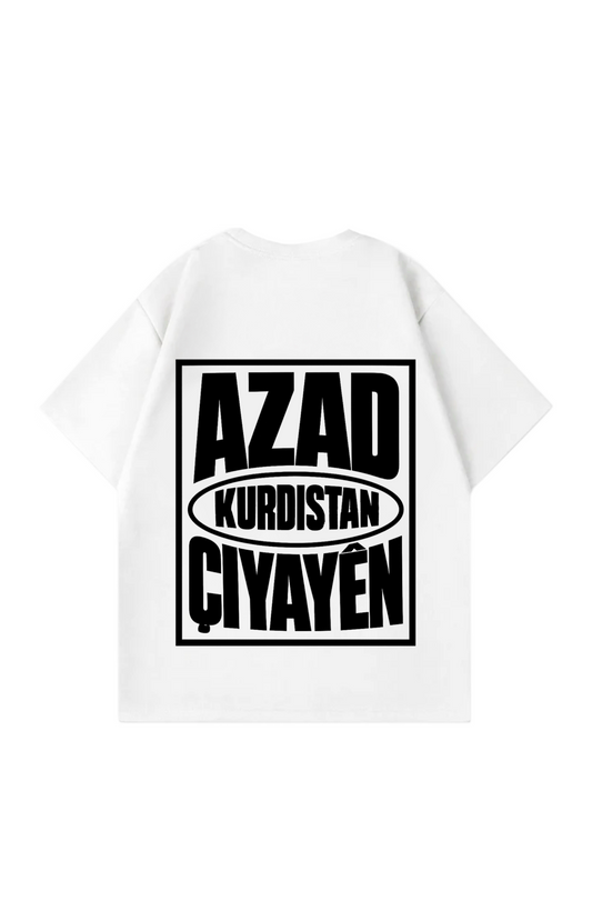 azad kurdistan ciyayen Oversize T-Shirt