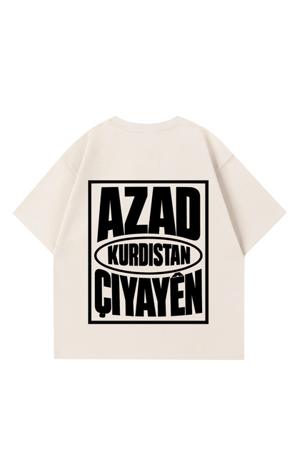 azad kurdistan ciyayen Oversize T-Shirt