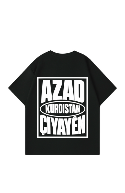 azad kurdistan ciyayen Oversize T-Shirt