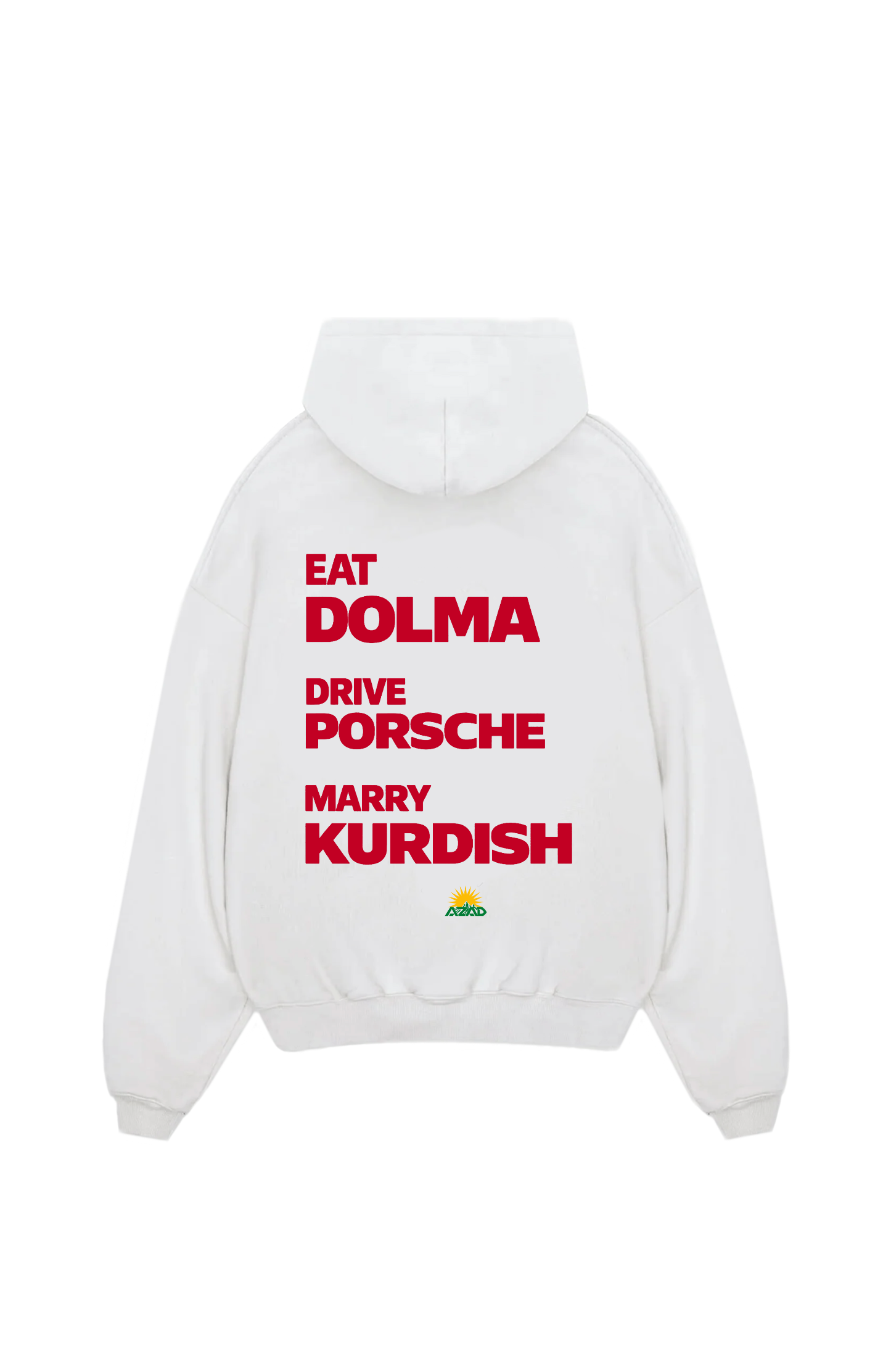 Eat drive marry Oversize Hoodie