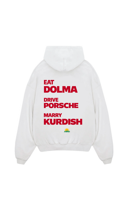 Eat drive marry Oversize Hoodie