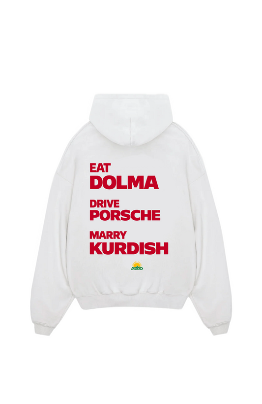 Eat drive marry Oversize Hoodie