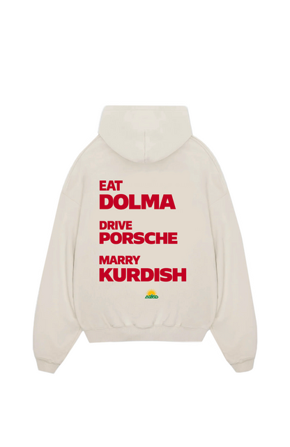 Eat drive marry Oversize Hoodie