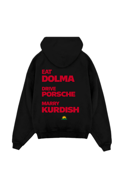 Eat drive marry Oversize Hoodie