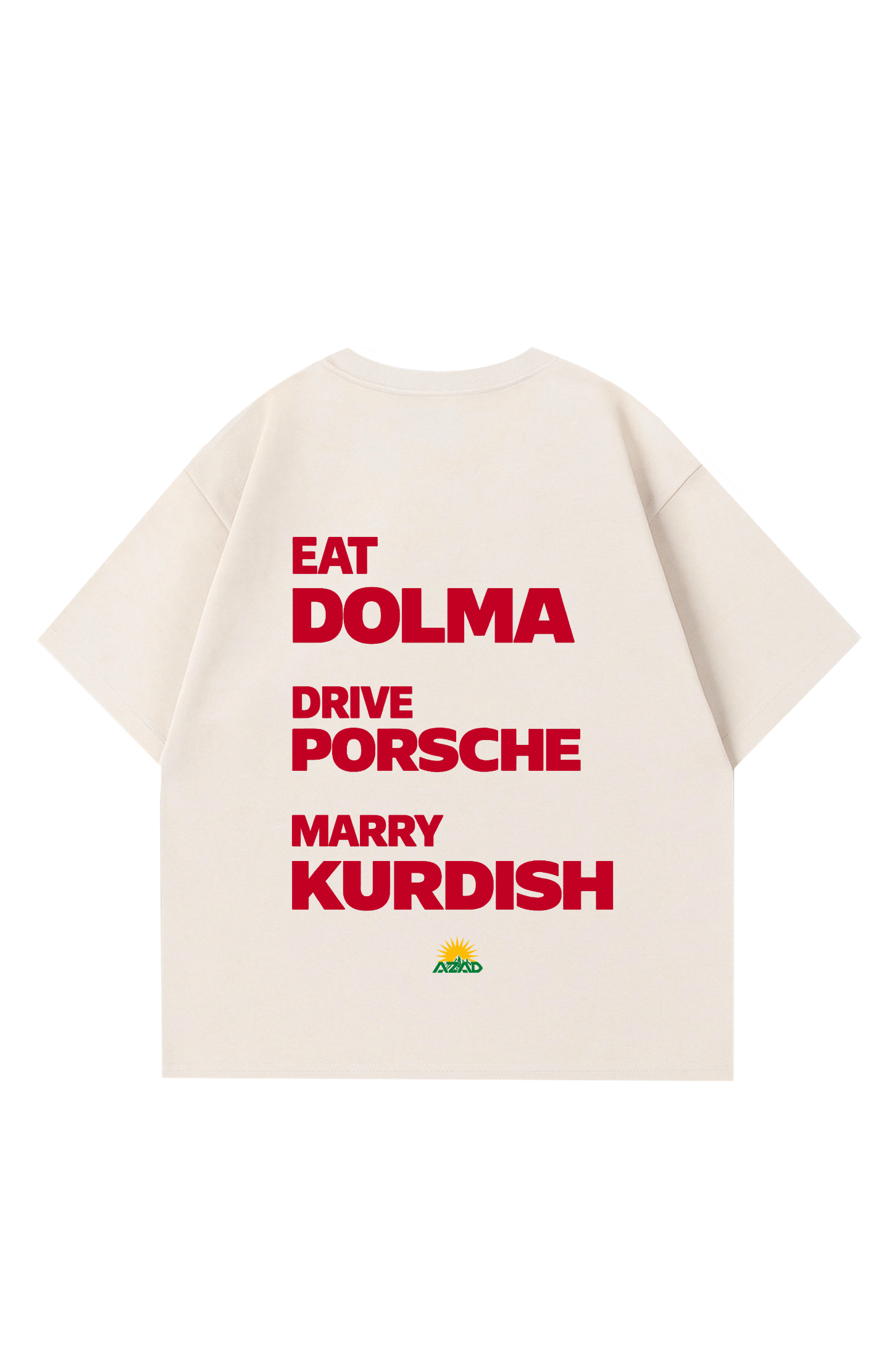 Eat drive marry Oversize T-Shirt
