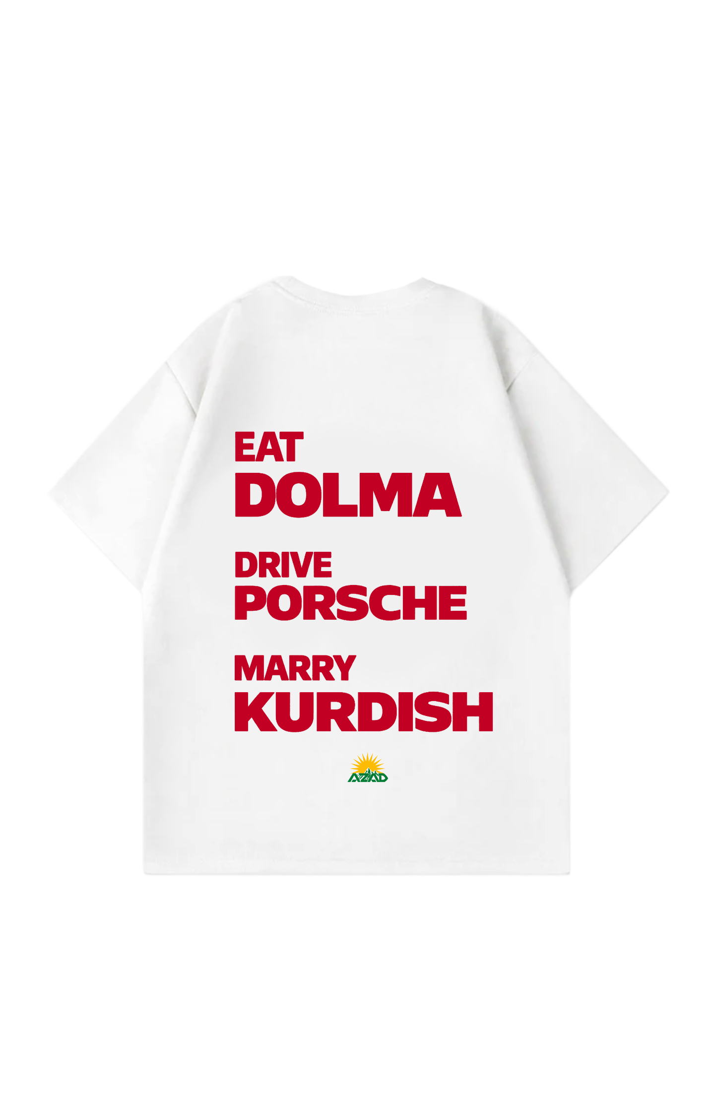 Eat drive marry Oversize T-Shirt